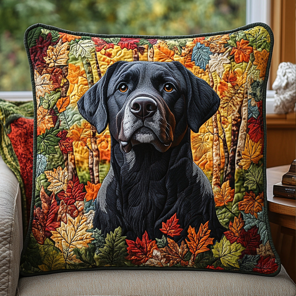 Labrador Loyalty Quilted Pillow Case NCU0PT2350