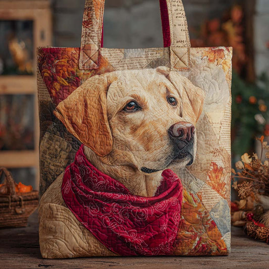 Labrador Bond Quilted Tote Bag NCU0XD1150
