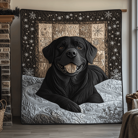 Labrador Calm Drift Quilted Blanket NCU0TH2359