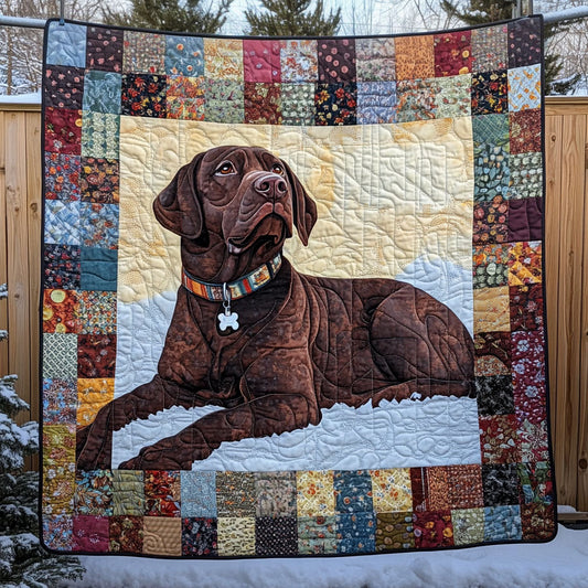 Labrador Joy Quilted Blanket NCU0PT1431