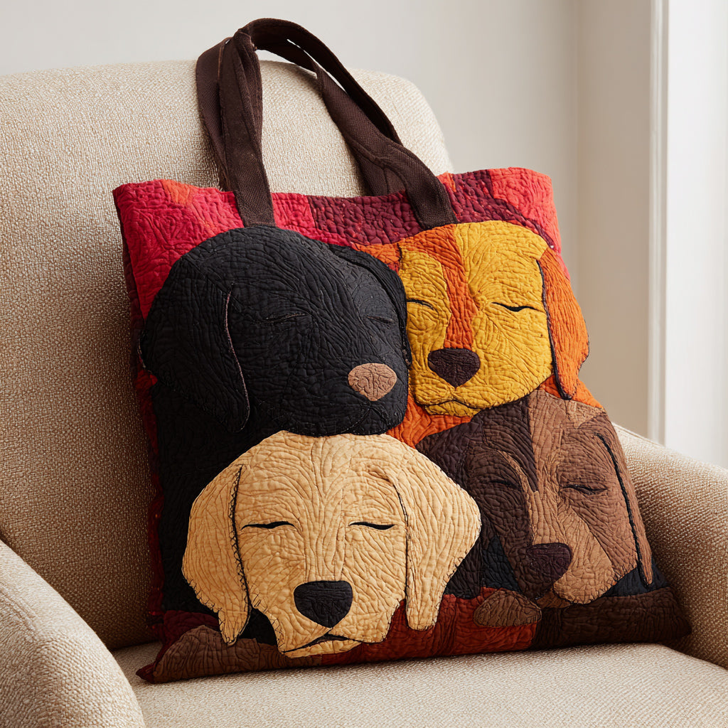 Labrador Retriever Dreams Quilted Tote Bag NCU0HH907