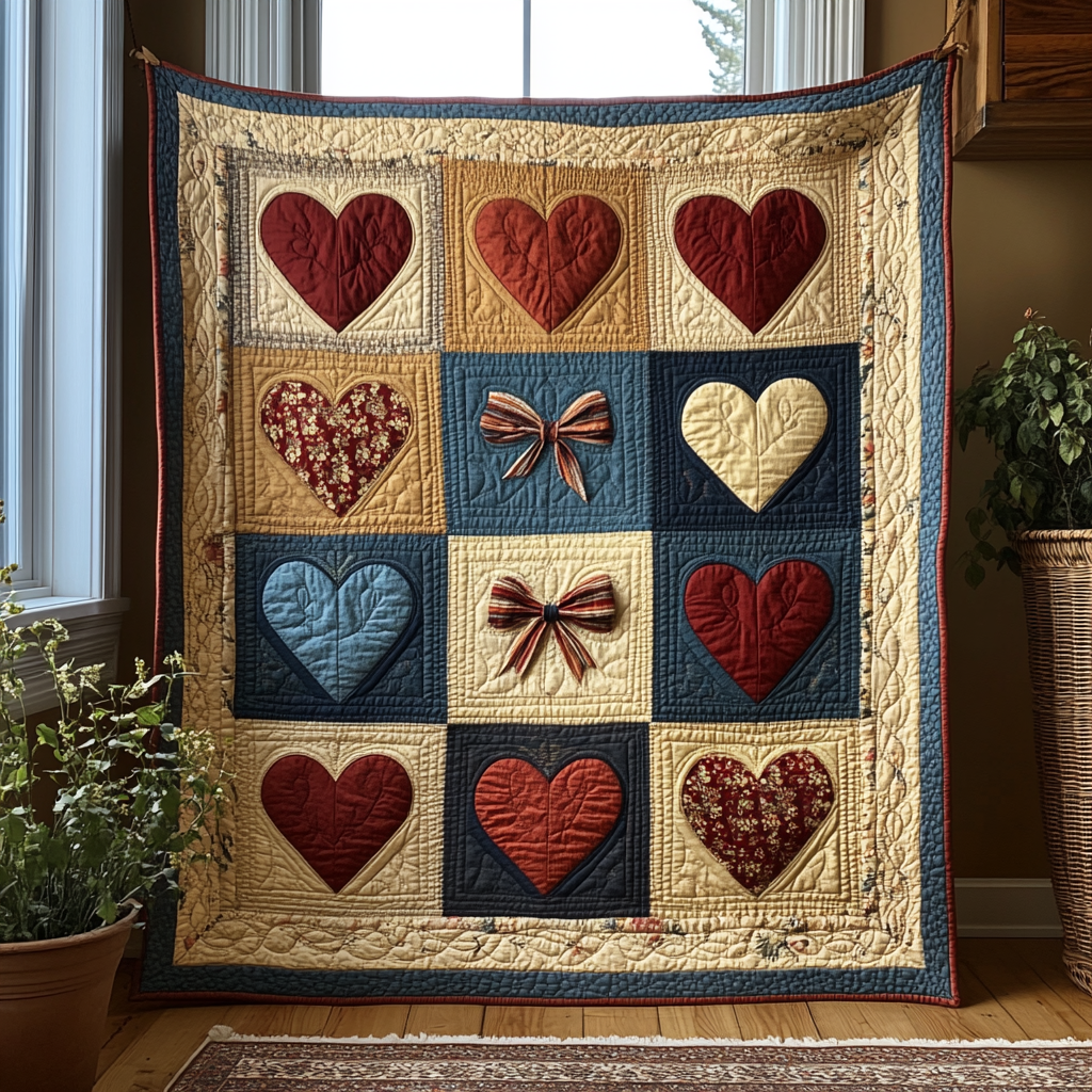 Lace And Love Quilted Blanket NCU0DV3366