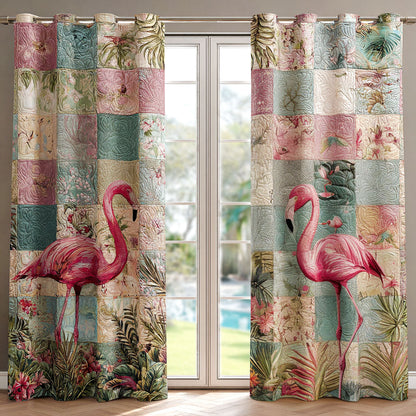 Lagoon Beauty Quilted Curtains NCU0PT10121