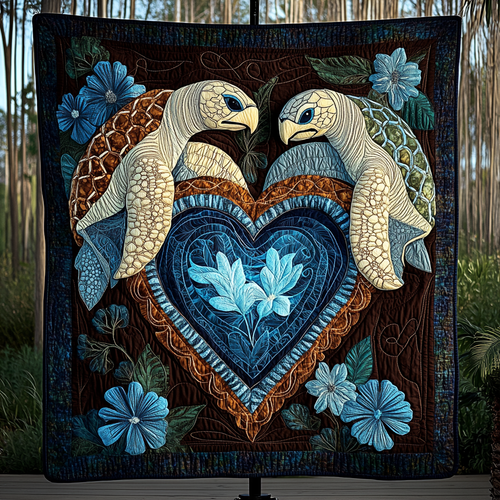 Lagoon Whisper Quilted Blanket NCU0DK3136