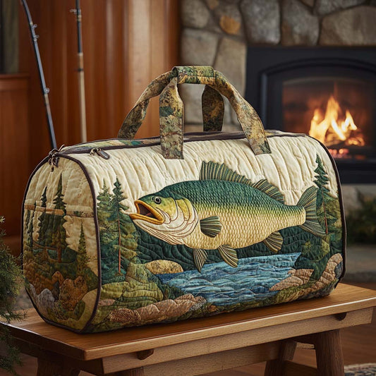 Lakeside Bass Quilted Duffle Bag NCU0XD463