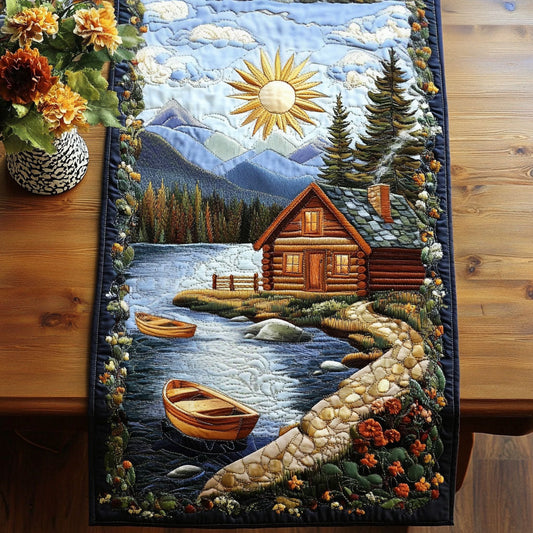 Lakeside Haven Quilted Table Runner NCU0NT4690