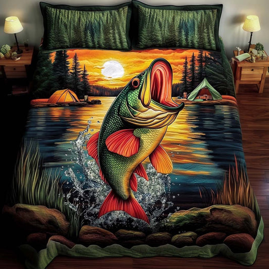 Lakeside King 3-Piece Quilted Bedding Set NCU0NT7192