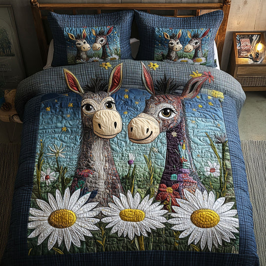 Land of Freedom 3-Piece Quilted Bedding Set NCU0PT7647