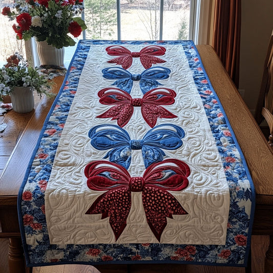 Land of Liberty Decor Quilted Table Runner NCU0PT3474