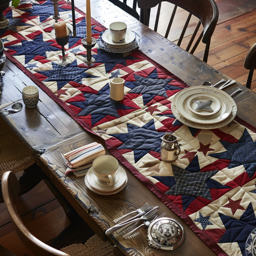 Land of Threads Quilted Table Runner NCU0DV6567