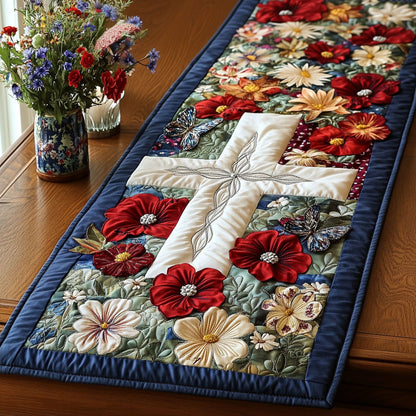 Land of the Free Quilted Table Runner NCU0PT4337