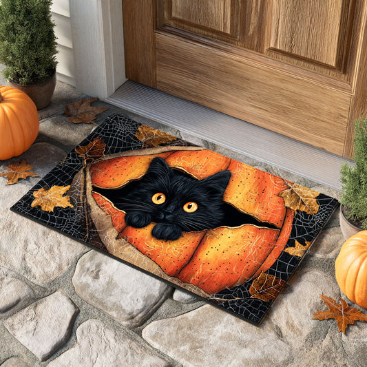 Lantern Cat Spirit Doormat NCU0TD740