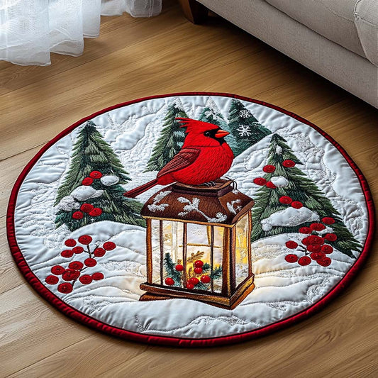 Lantern Light Serenade Quilted Round Mat NCU0NT1399