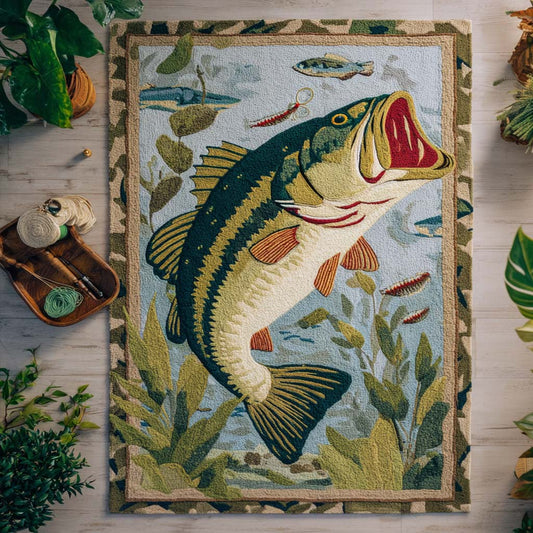 Largemouth Legend Area Rug NCU0PT9404