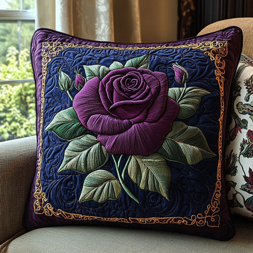 Lavender Elegance Quilted Pillow Case NCU0DV6499