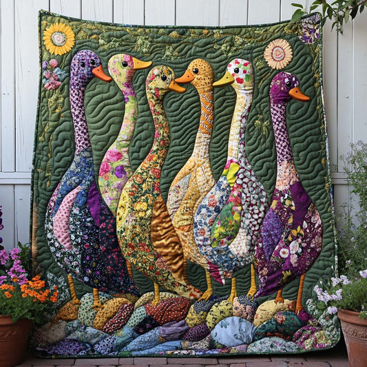 Lazy Duck Afternoon Quilted Blanket NCU0NT8255