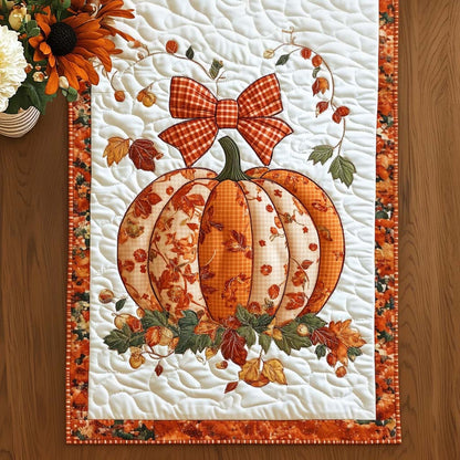 Lazy Fall Afternoon Quilted Table Runner NCU0NT8413