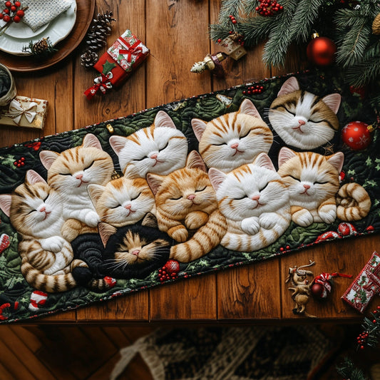 Lazy Paws Paradise Quilted Table Runner NCU0PT2729