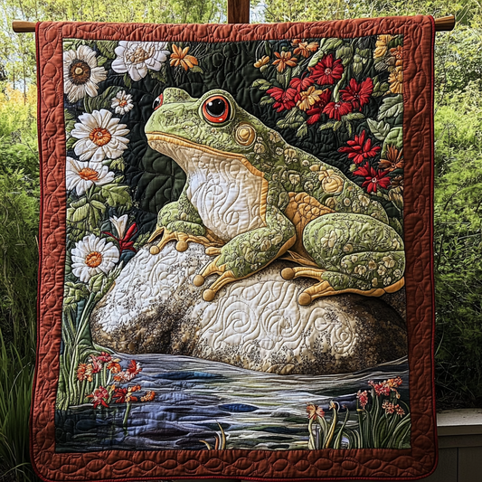 Leap And Bloom Quilted Blanket NCU0DK3922