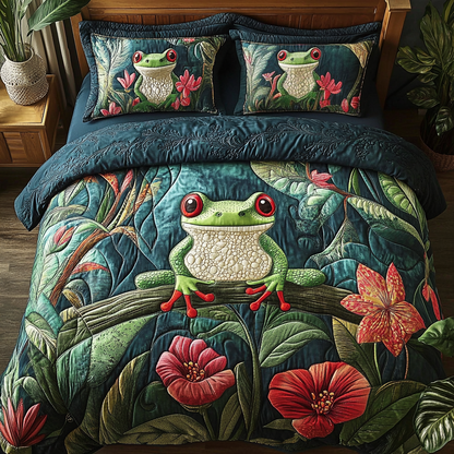 Leap Magic 3-Piece Quilted Bedding Set NCU0VH5783