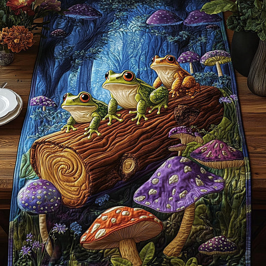 Leap into Magic Quilted Table Runner NCU0PT4135