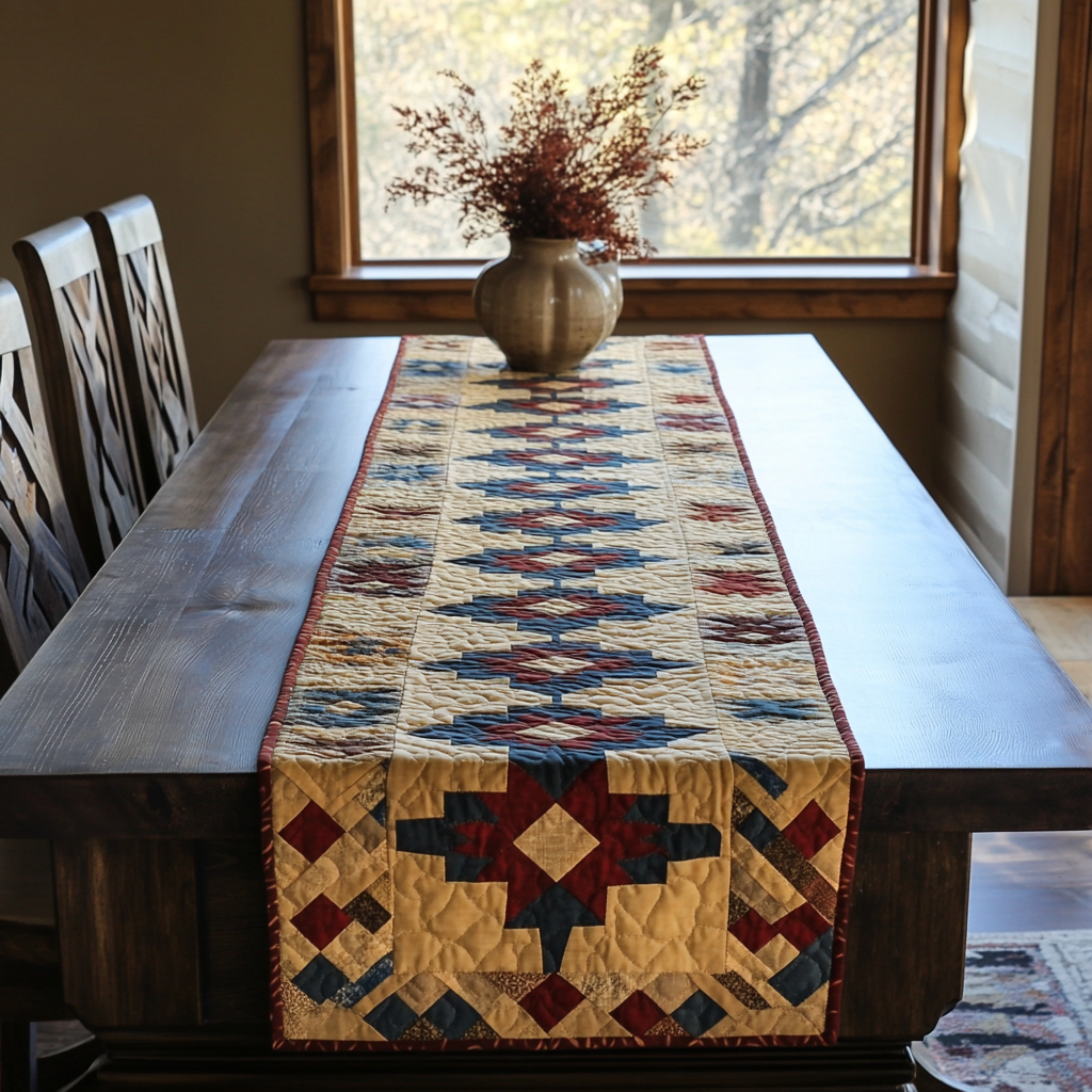 Legacy Loom Quilted Table Runner NCU0DK4429