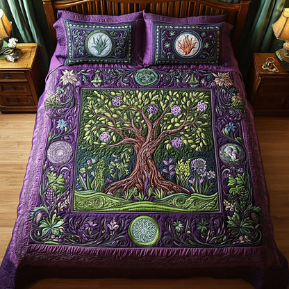 Legacy of Life 3-Piece Quilted Bedding Set NCU0PT3330