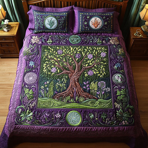 Legacy of Life 3-Piece Quilted Bedding Set NCU0PT3330
