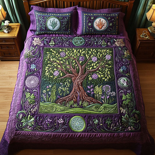 Legacy of Life 3-Piece Quilted Bedding Set NCU0PT3330