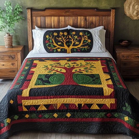Legacy of Strength 3-Piece Quilted Bedding Set NCU0PT3138