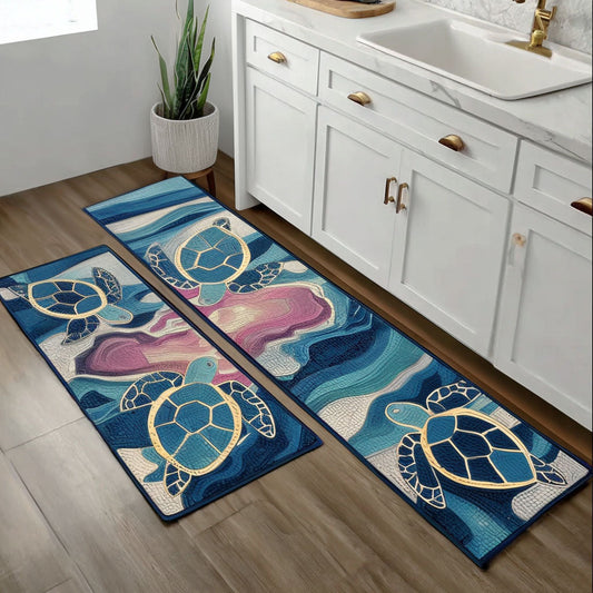 Legend of the Deep Kitchen Area Rug NCU0PT10011