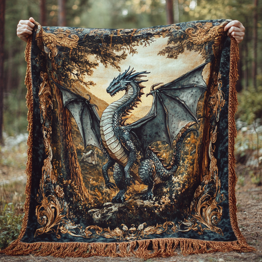 Legends of the Winged Guardian Woven Sofa Blanket NCU0DV3936
