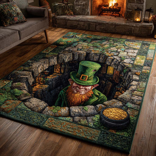 Leprechaun Golden Peak Area Rug NCU0HH1759