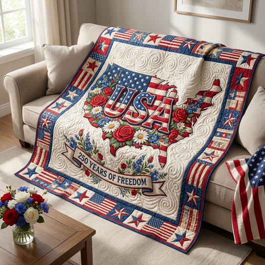 Liberty Bloom Quilted Blanket NCU0TV1877