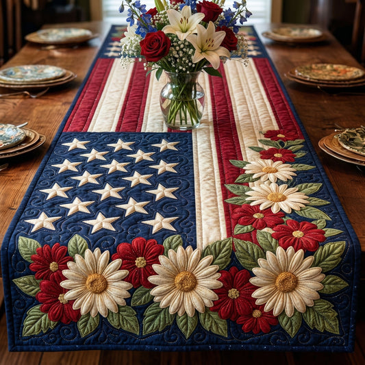 Liberty Bloom Quilted Table Runner NCU0NT12430