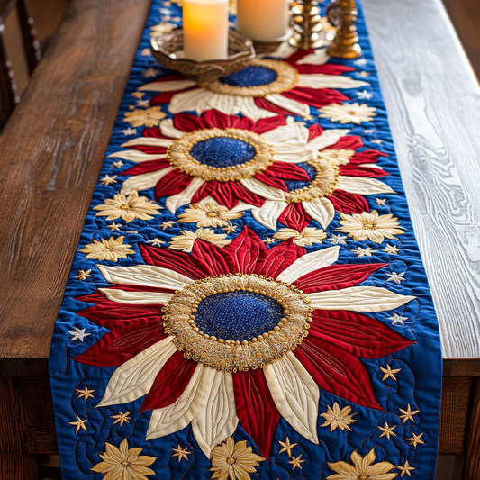 Liberty Bloom Quilted Table Runner NCU0VH5738