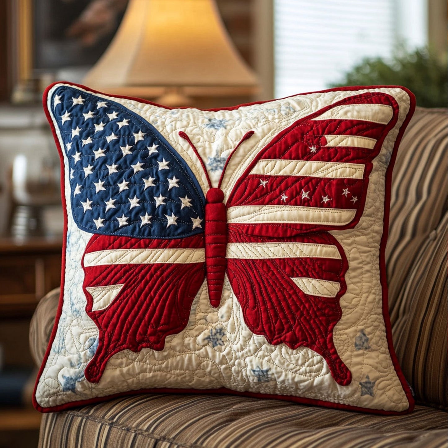 Liberty Dreams Quilted Pillow Case NCU0PT5252