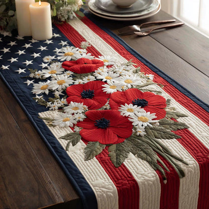 Liberty Garden Quilted Table Runner NCU0DV9365