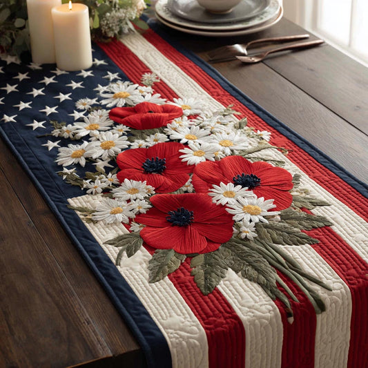 Liberty Garden Quilted Table Runner NCU0DV9365