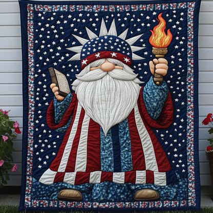 Liberty Gnome Quilted Blanket NCU0NT8220
