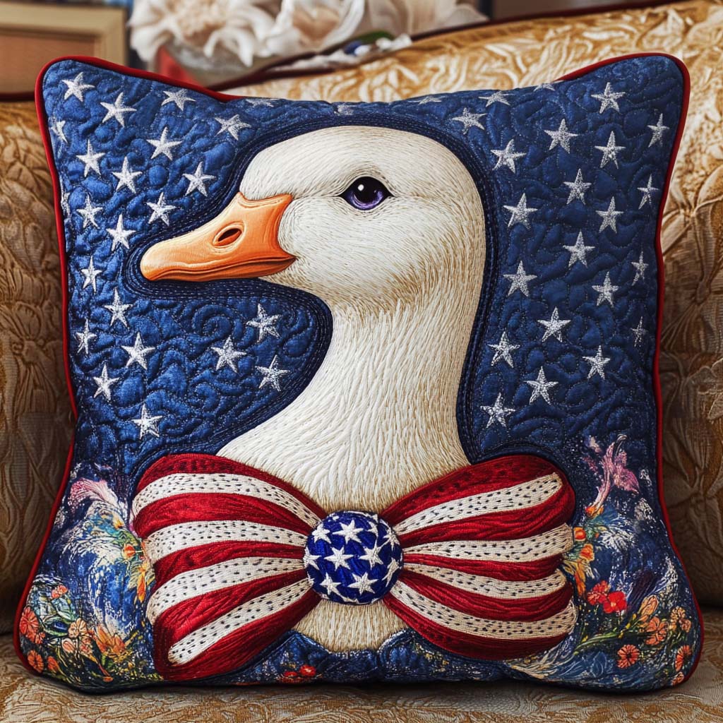 Liberty Goose Quilted Pillow Case NCU0NT7728