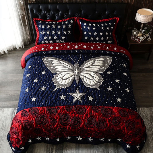 Liberty Wings 3-Piece Quilted Bedding Set NCU0DK12195