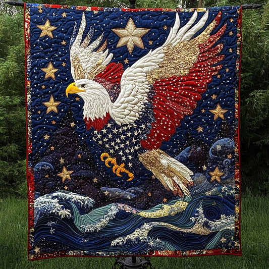 Liberty Wings Quilted Blanket NCU0NT3995
