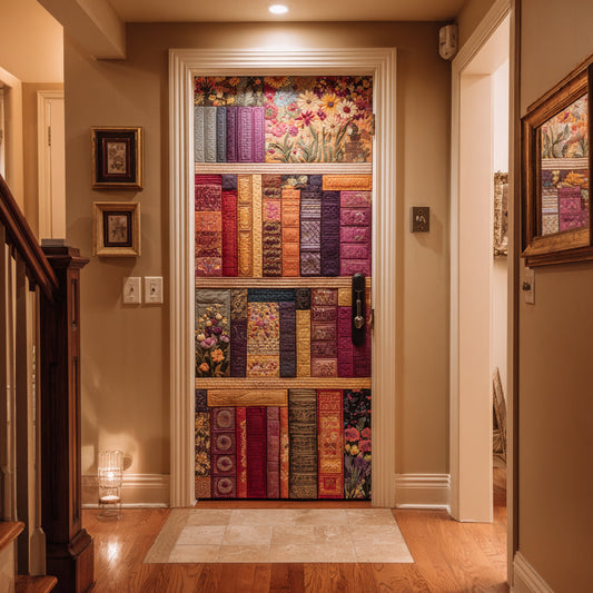 Library Escape Quilted Door Cover NCU0DV8831