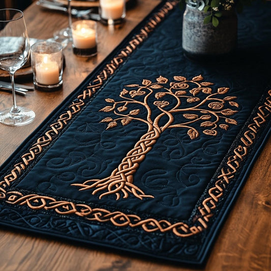 Life Harmony Quilted Table Runner NCU0DV9310