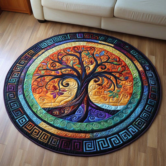 Life Balance Quilted Round Mat NCU0NT9614