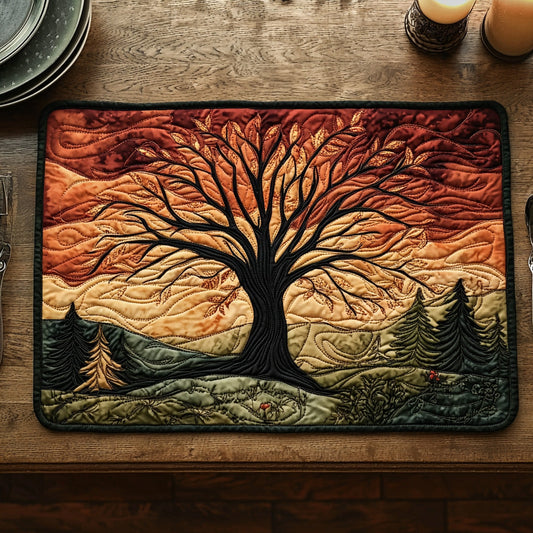 Life Circle Quilted Placemat NCU0DV6632