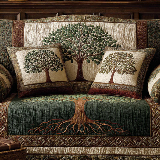 Life Circle Quilted Sofa Cover NCU0DV9198