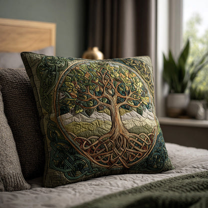 Life in Bloom Quilted Pillow Case NCU0DV6319