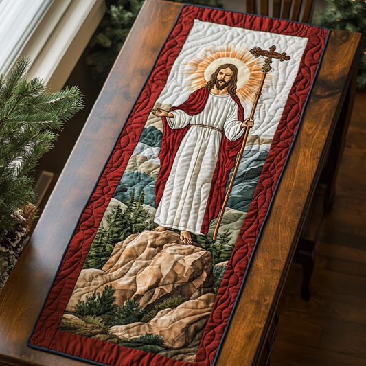 Light of the World Quilted Table Runner NCU0DK1861